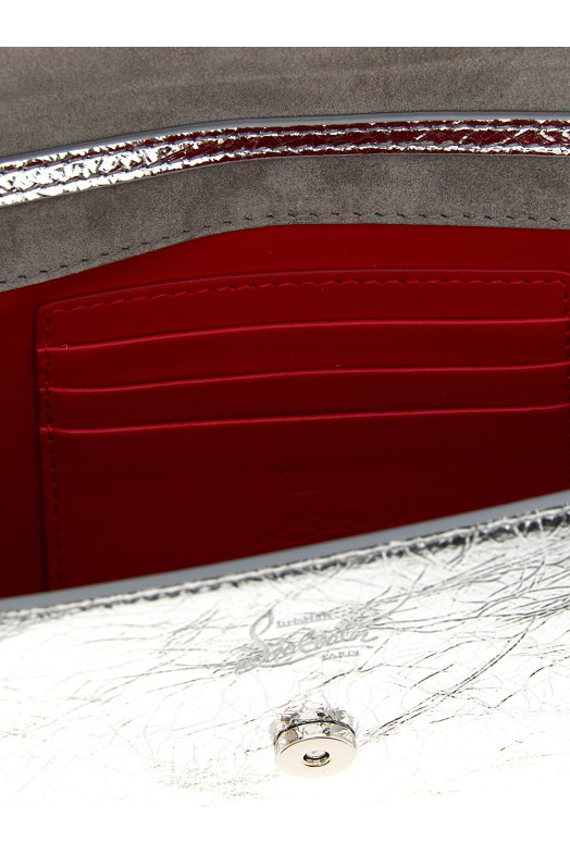 'Loubi54' clutch Silver