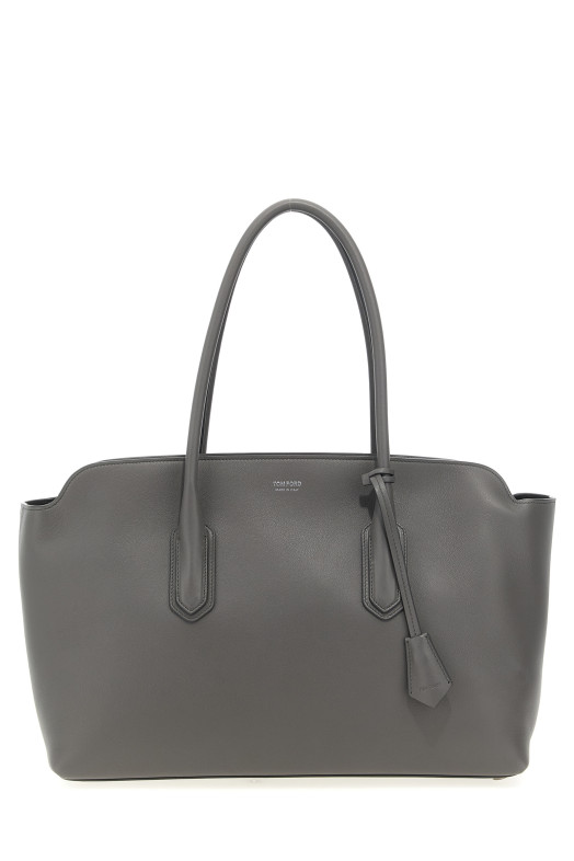 Logo shoulder bag Gray Logo shoulder bag Gray