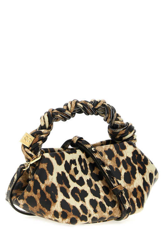 GANNI 'Bou Bag Mini Leopard' сумочка Разноцветная A6948943