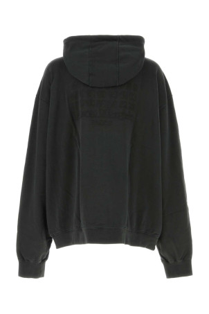 Оверсайз-светр з графітової бавовни MAISON MARGIELA (S50HG0047M25017) Оверсайз-светр з графітової бавовни MAISON MARGIELA (S50HG0047M25017)
