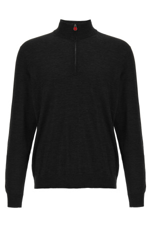 Half zip sweater Black Half zip sweater Black