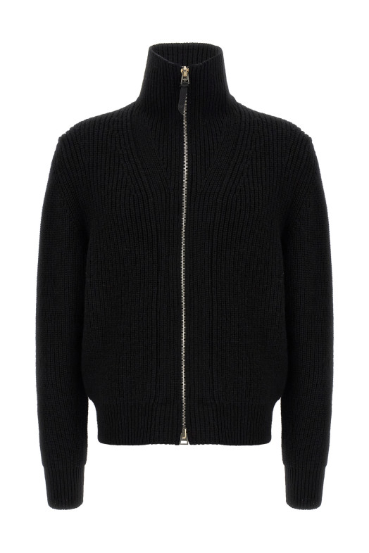 Светр на блискавці Чорний TOM FORD KZL022YMW089LB999