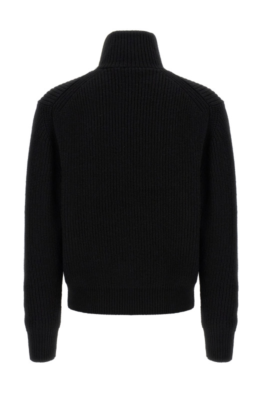 Светр на блискавці Чорний TOM FORD KZL022YMW089LB999