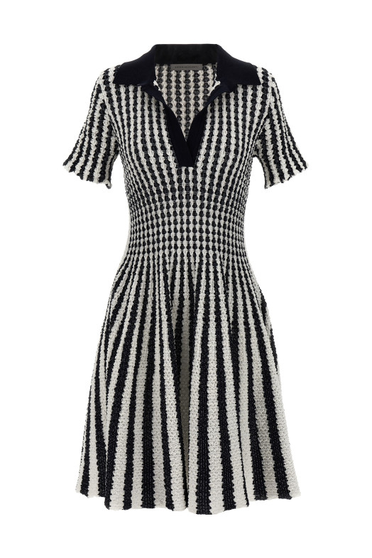 Сукня «Мерілін» Чорно-сіра 7255AV53