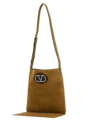Beige suede Nellcôte crossbody bag VALENTINO GARAVANI (6W2B0R29TYW) Beige suede Nellcôte crossbody bag VALENTINO GARAVANI (6W2B0R29TYW)