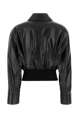 Black nappa leather jacket Black BOTTEGA VENETA (835298V5AC0)