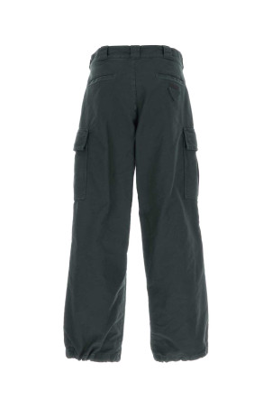 Charcoal twill cargo pant PRADA (SPH286S22216IF)