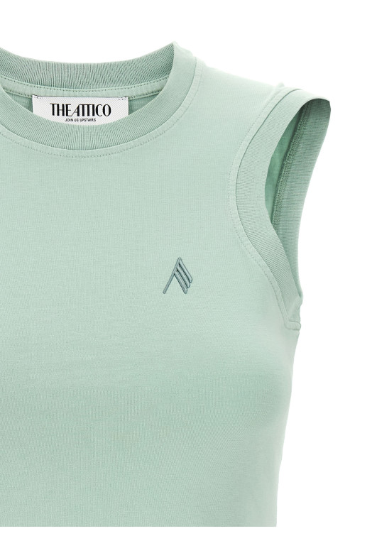 THE ATTICO 'Риз' верхній зелений 250WCN00003016