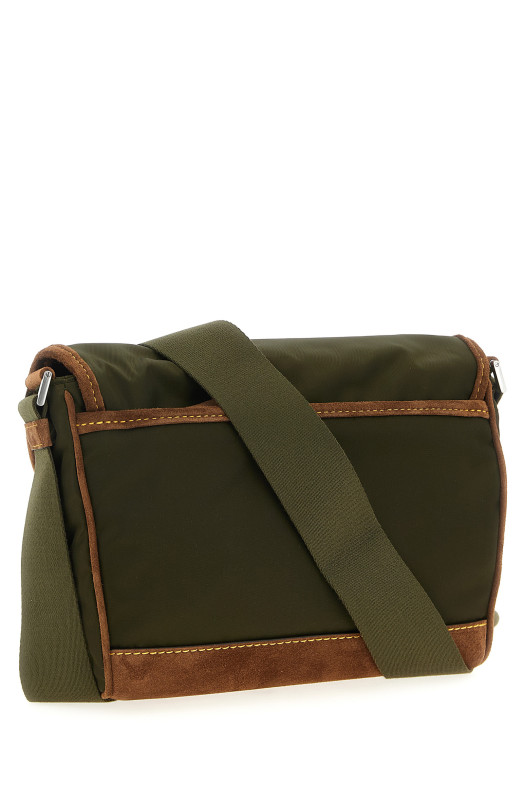 Re-Nylon shoulder strap Green