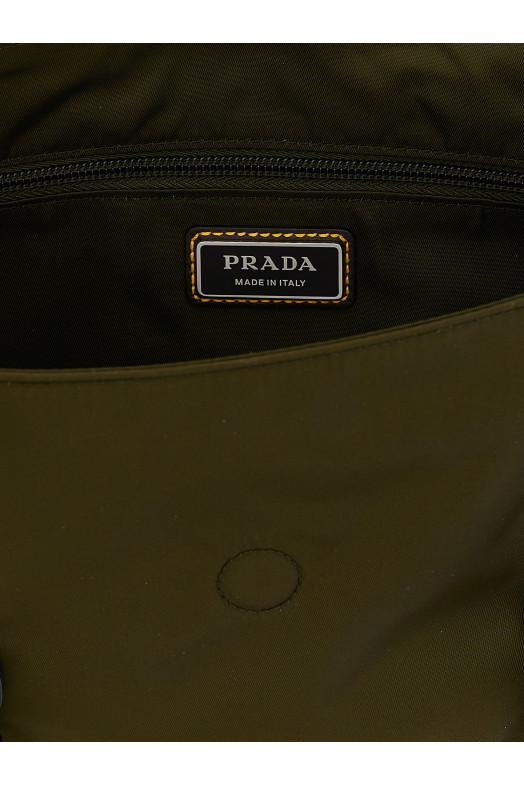 Re-Nylon shoulder strap Green