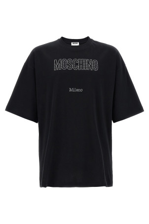 Rhinestone logo T-shirt Multicolor Rhinestone logo T-shirt Multicolor