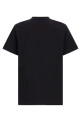 Футболка с логотипом из стразов, разноцветная MOSCHINO V071052411555