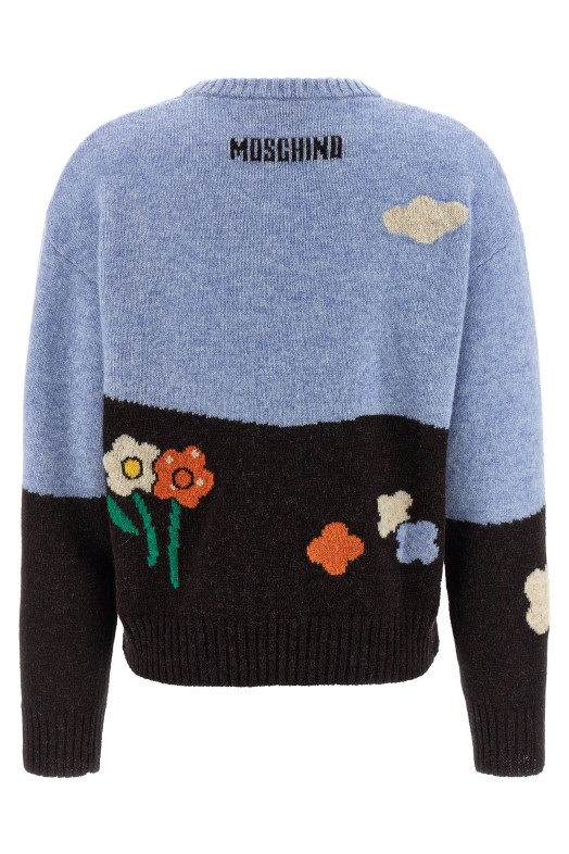 Трикотаж багатоколірний MOSCHINO A092155032888 Трикотаж багатоколірний MOSCHINO A092155032888