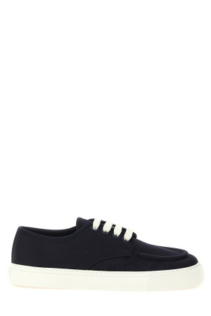 Хлопковые кроссовки Синие PRADA 2EE427FD0013T0AF0124 Хлопковые кроссовки Синие PRADA 2EE427FD0013T0AF0124