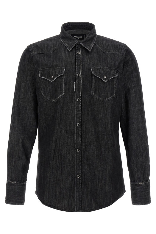 'Classic Western' shirt Black