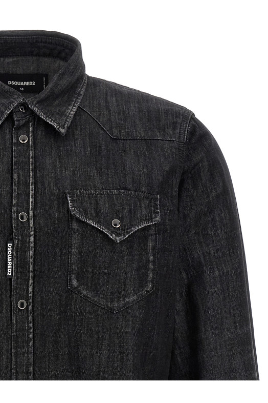 'Classic Western' shirt Black