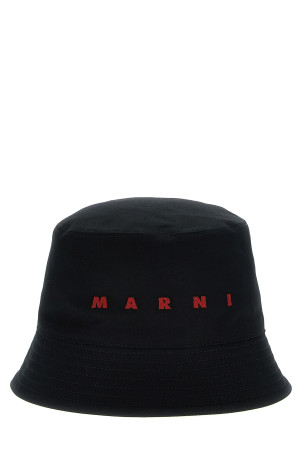Кепка с вышитым логотипом Черная MARNI CLZC0110S0UTC31100N99 Кепка с вышитым логотипом Черная MARNI CLZC0110S0UTC31100N99