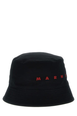 Кепка с вышитым логотипом Черная MARNI CLZC0110S0UTC31100N99 Кепка с вышитым логотипом Черная MARNI CLZC0110S0UTC31100N99