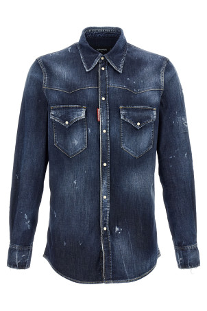 'Fashion western' shirt Blue 'Fashion western' shirt Blue
