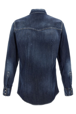 'Fashion western' shirt Blue 'Fashion western' shirt Blue