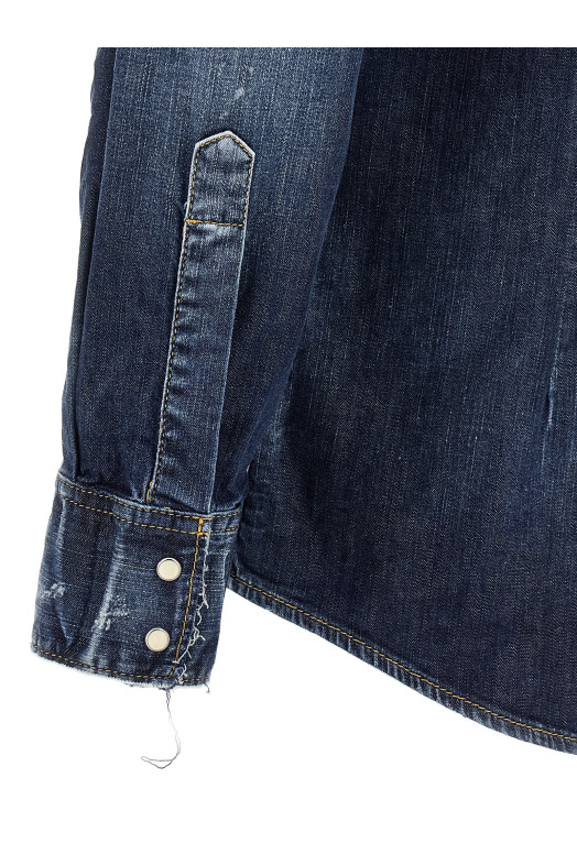 'Fashion western' shirt Blue 'Fashion western' shirt Blue