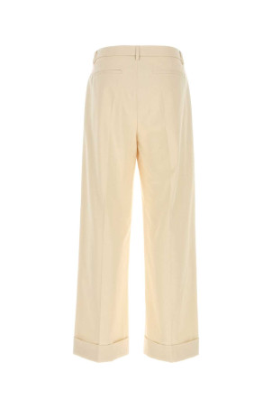 Melange ivory cotton pant VALENTINO GARAVANI (7V3RBJ70ASK)