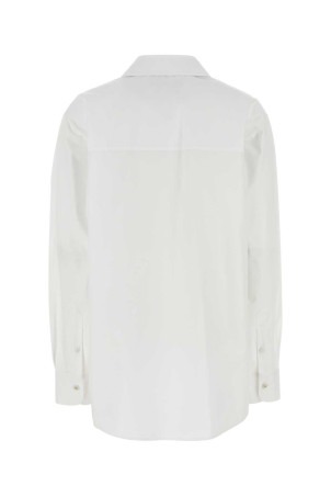 White poplin oversize shirt GUCCI (818454ZAJP1) White poplin oversize shirt GUCCI (818454ZAJP1)