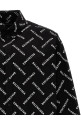 Logo print shirt Black-grey Logo print shirt Black-grey