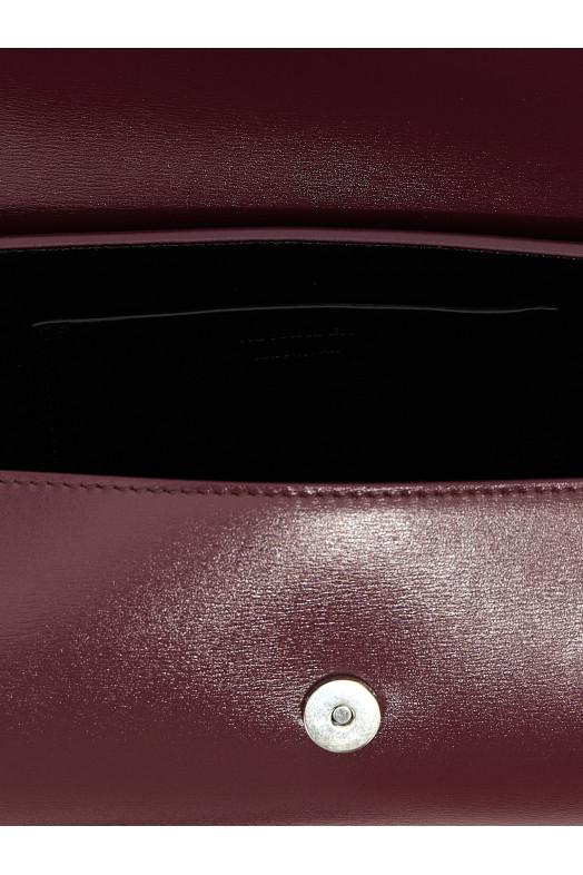 'Cannolo' small shoulder bag Bordeaux 'Cannolo' small shoulder bag Bordeaux