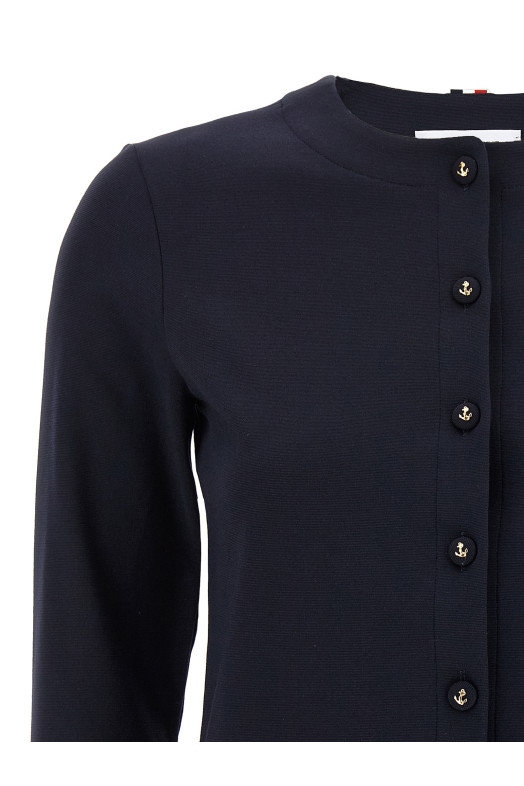THOM BROWNE 'Ancora' кардиган Синий FJT388AJ0215415 THOM BROWNE 'Ancora' кардиган Синий FJT388AJ0215415