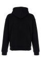 Logo print hoodie Black