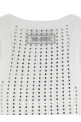 Rhinestone top White Rhinestone top White