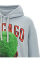 Світло-синя худі з капюшоном «Chicago Player Green» NUS22263364 Світло-синя худі з капюшоном «Chicago Player Green» NUS22263364