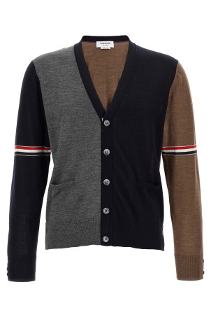THOM BROWNE 'Fun mix' кардиган Multicolor MKC410FY1014978 THOM BROWNE 'Fun mix' кардиган Multicolor MKC410FY1014978