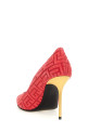BALMAIN 'Ruby' туфлі-човники Фуксія XN1UA517LMMS4AM BALMAIN 'Ruby' туфлі-човники Фуксія XN1UA517LMMS4AM