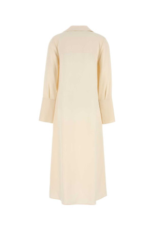 Кремовое платье из эластичного шелка Ossola MAX MARA (2521226018600) Кремовое платье из эластичного шелка Ossola MAX MARA (2521226018600)
