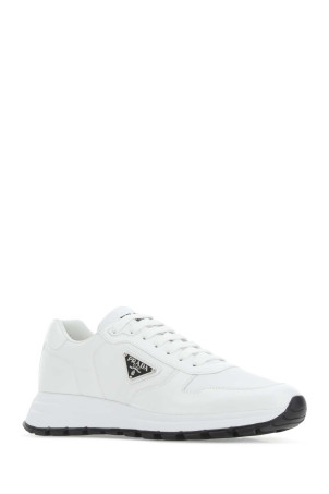 White Re-Nylon PRAX 01 sneakers Black PRADA (2EE369FG0003LFV)