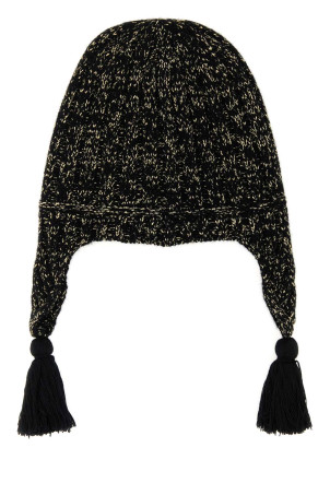 Black wool blend beanie VALENTINO GARAVANI (7W2HB02FKAW) Black wool blend beanie VALENTINO GARAVANI (7W2HB02FKAW)