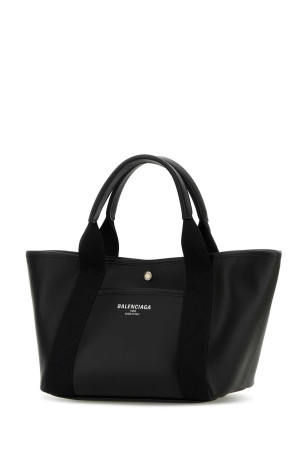 Black leather Biarritz shopping bag Black BALENCIAGA (8109812ABGW) Black leather Biarritz shopping bag Black BALENCIAGA (8109812ABGW)