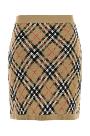 Embroidered wool blend mini skirt BURBERRY (8110604) Embroidered wool blend mini skirt BURBERRY (8110604)
