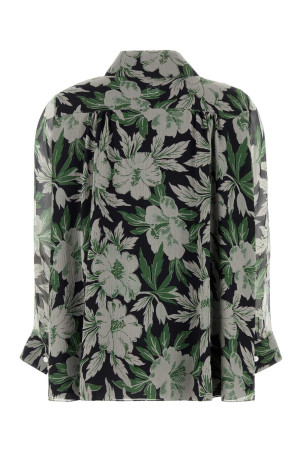 Printed silk shirt Beige LOEWE (S540Y05XBJ) Printed silk shirt Beige LOEWE (S540Y05XBJ)