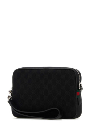Чорна тканинна сумочка GG GUCCI (834802FAEPS) Чорна тканинна сумочка GG GUCCI (834802FAEPS)