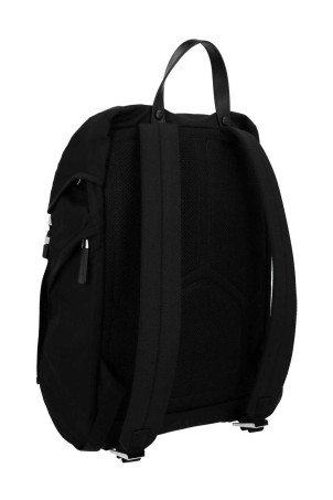 Рюкзак с логотипом Re-nylon, черный PRADA 2VZ135VHOL2DMGF0002 Рюкзак с логотипом Re-nylon, черный PRADA 2VZ135VHOL2DMGF0002
