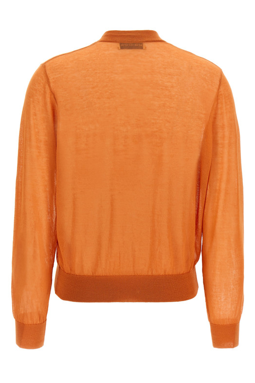 'Talita' cardigan orange