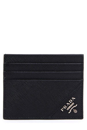 Logo card holder Black Logo card holder Black