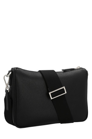 Сумка через плечо Re-Nylon & Saffiano Черная PRADA 2VH113VDMP9Z2F0002 Сумка через плечо Re-Nylon & Saffiano Черная PRADA 2VH113VDMP9Z2F0002