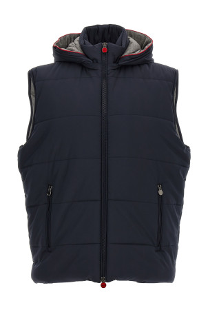 Padded vest Blue Padded vest Blue