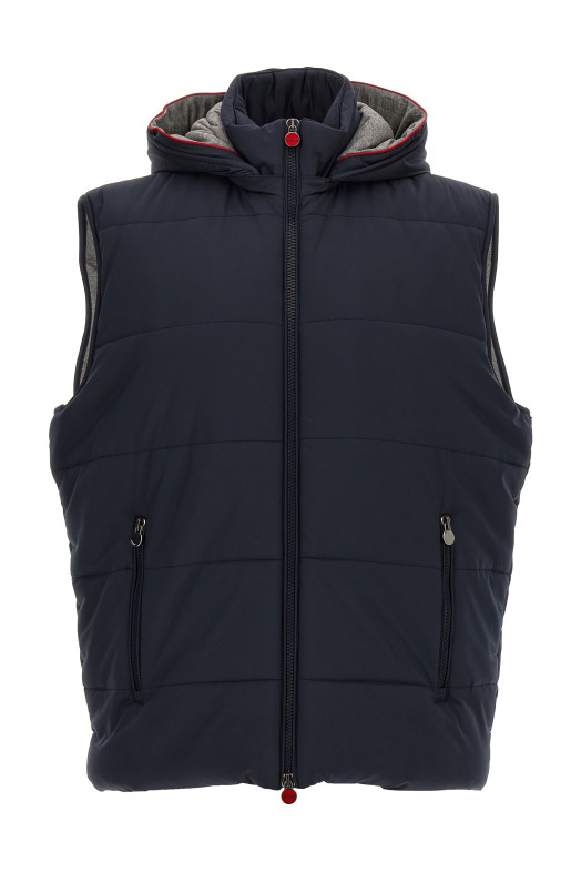 Padded vest Blue Padded vest Blue