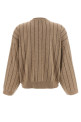 Sequin cashmere sweater Beige Sequin cashmere sweater Beige
