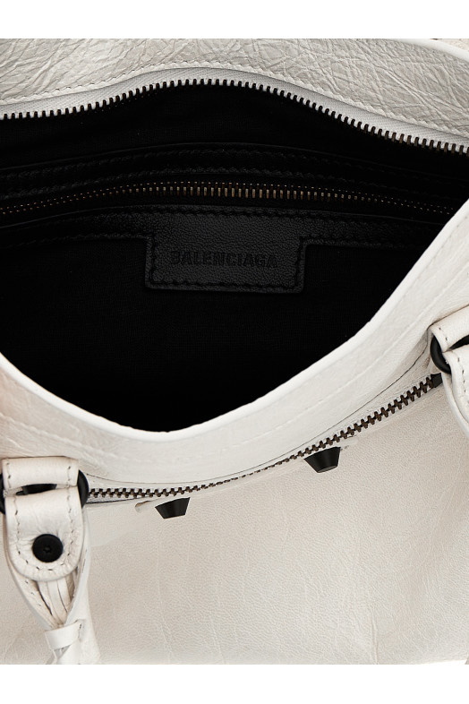 BALENCIAGA 'Le City Bag S' сумка для рук Белая 8114422ABEK9104 BALENCIAGA 'Le City Bag S' сумка для рук Белая 8114422ABEK9104